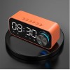 Barook Wireless Bluetooth Speaker with Alarm Clock Stereo Bass USB/TF