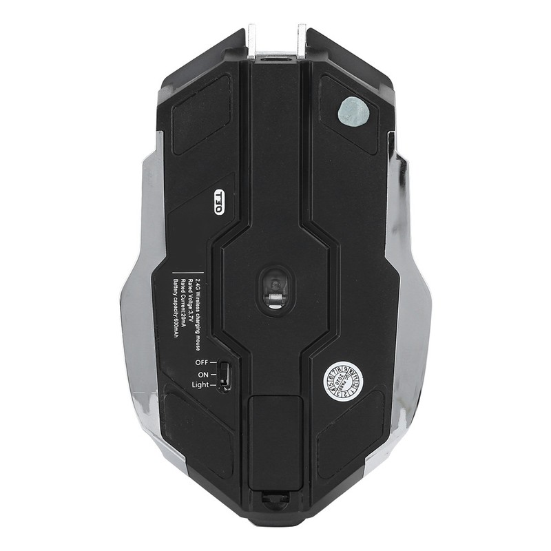 T30 Gaming Mouse 2.4G Wireless Charging Mechanical Colorful Backlight Game