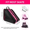 QKURT Roller Skate Bag for Kids, Unisex Ice Skate Bag