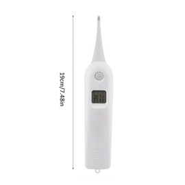 AUNMAS Pet Thermometer, Electronic Pet Thermometer, Veterinarian Thermometer for Accurate Fever Detection for Cats/Dogs