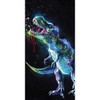 License Sweet Home / Jerry Fabrics Dinosaur Colour Beach Towel
