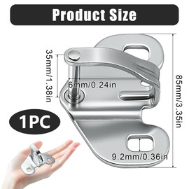 Rear Bottom Door Lock Latch for Peugeot Ducato, 1345736080 Lower Door Striker Keypad Actuator Replacement Compatible with Fiat Boxer Citroen Relay 2006-2014 1369006080