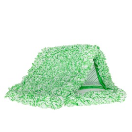 Jemako Floor Cloth Mop Cover Floor Mop Floor Fibre Green Long 42 cm for All Water-Resistant, Smooth Floors for Tiles, Natural Stones, Lint-Free