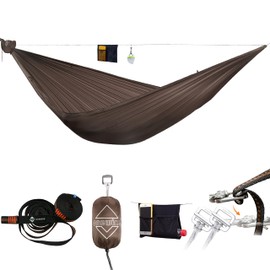 onewind Camping Hammock, Ultralight, 2 Tree Straps, 3.2 m, Portable Hammock for Individuals, for Backpacking, Travel, Hiking