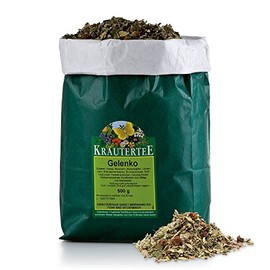 Sanct Bernhard Tee Gelenko Herbal Tea with Sage, Rosemary, Birch, Elderberry, Heather 500 g