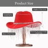 Womens Rhinestone Hat Cowboy Hat Cowgirl Wide Brim Diamond-Glitter Western
