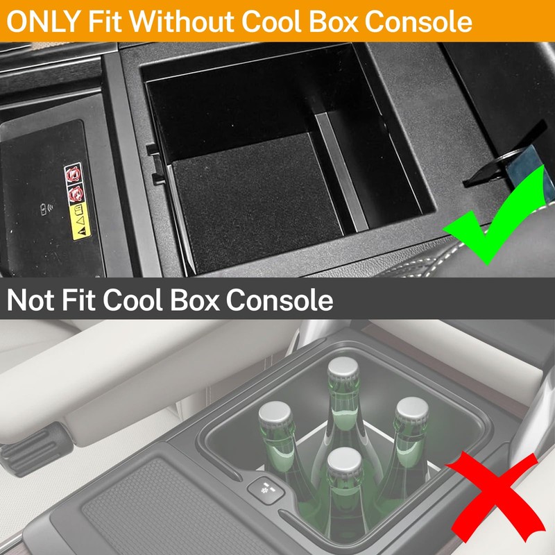 Center Console Organizer Tray for Toyota Land Cruiser Prado J120