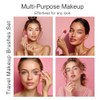 Set de Brochas de Maquillaje de Viaje 5PCS Mini de