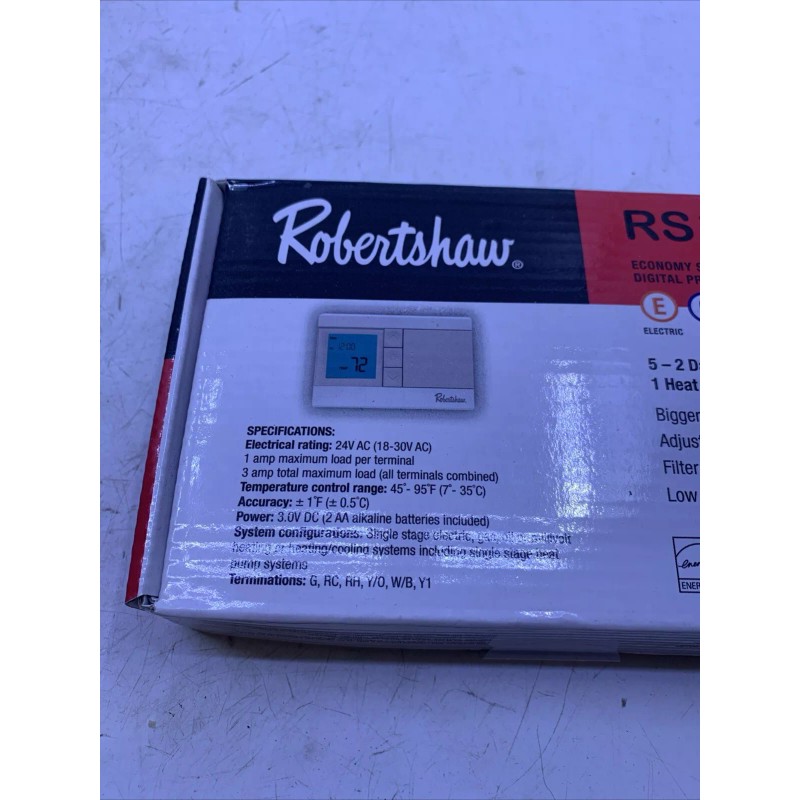 Robertshaw RS3110 Digital Programmable Thermostat C10 READ