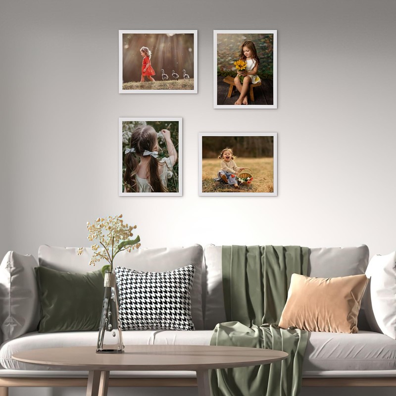 WIFTREY 8x10 Picture Frame Set of 18, Multi Photo Frames