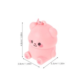 Totority Natural Toddler Girls Moisturizing Hydrating Lip -Shaped Lip Gloss for Baby Girls for Stocking Stuffers