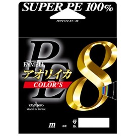 YAMATOYO PE Squid Colors 8 200m No. 0.6 (Ave 12lb)