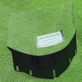 TCT-MOTORPARTS Clear Windscreen Windshield With Vented Fits for 2001-2017 Honda Goldwing 1800 GL1800