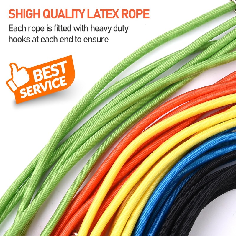 Pack of 30 Expander with Hook Expander and Luggage Straps