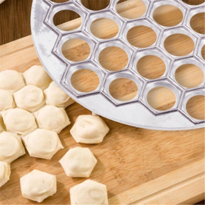 Silver Metal Ravioli Dumpling Mold, Ravioli Dumpling Mold, Russian Pelmeni