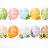 Pack de 20 Piezas Mascarillas Hidratantes con Extractos Naturales Skincare