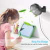 BESKAR USB Small Desk Fan, Portable Fans with 3 Speeds