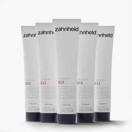 Zahnheld® Toothpaste B12 (5 x 75 ml tube), toothpaste with turmeric, coconut oil and vitamin B12, vegan, fluoride-free, natural cosmetics