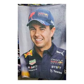 RIVERSOFY Frazada Cobija Corredor F1 Checo Perez Individual Ultra Suav