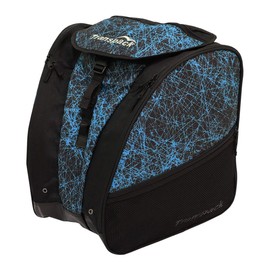 TRANSPACK Unisex Adults XTR 53 L Tough Water-Resistant Ski/Snowboard Boot Helmet Goggles & Gear Backpack Bag, Cyan Scratched Ice