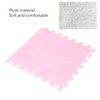 10pcs Plush Foam Floor Mat Prevent Slip Cuttable Thickened Interlocking
