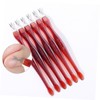 Gatuida 10pcs Cuticle Pusher and Trimmer Red Nail Art Tools
