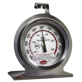 Cooper-Atkins 24HP-01-1 Stainless Steel Bi-Metal Oven Thermometer, 100 to 600 Degrees F Temperature Range