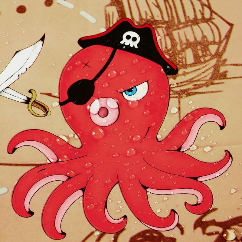 WERNNSAI Pirate Party Tablecloth - 108' × 54'' Pirate Table