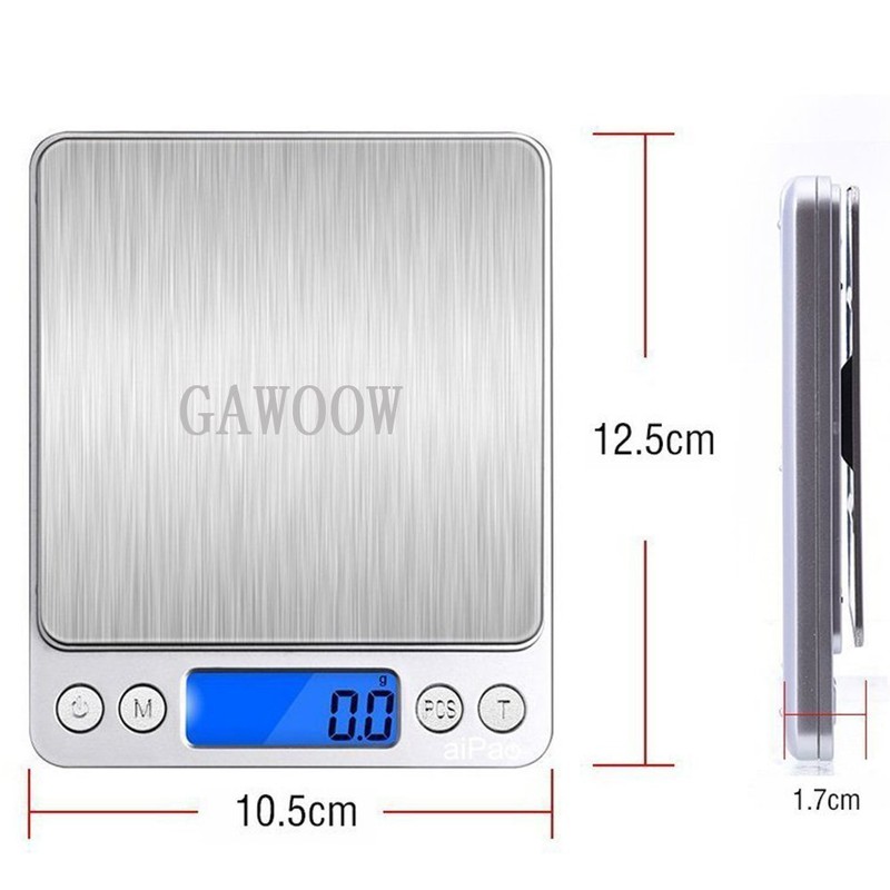 gawoow Digital Scale Kitchen Scale and Bench Scale Electronic Measuring