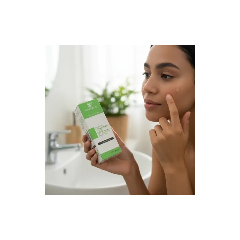 Sérum Facial Nn Protect Vitamina C, D, E Antioxidante 30ml