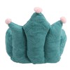 Office Chair Cushion Semi Enclosed Crown Shape Polyester Fiber Seat