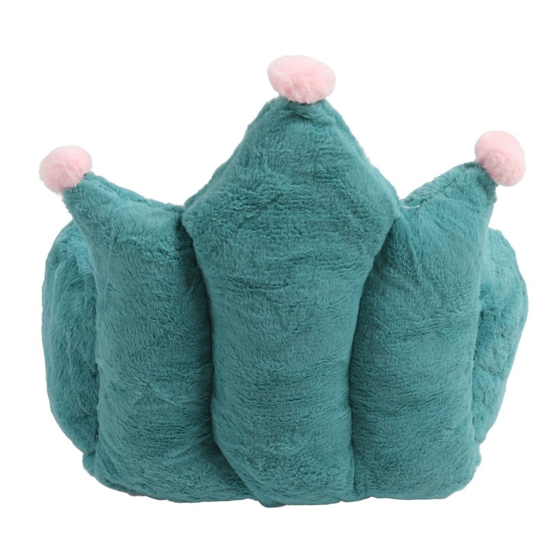 Office Chair Cushion Semi Enclosed Crown Shape Polyester Fiber Seat