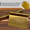 French Rolling Pin and Dough Scraper Set | Gold Bench