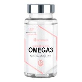 Omega 3 De Salmón 90 Cápsulas Aceite De Salmon Peptofrance Sin Sabor