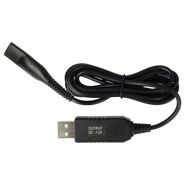 vhbw Charging Cable Compatible with Braun Series 7 765cc-4, 765cc-5,