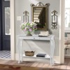 ChooChoo Narrow Console Table with Drawer, Chic Accent Sofa Table,