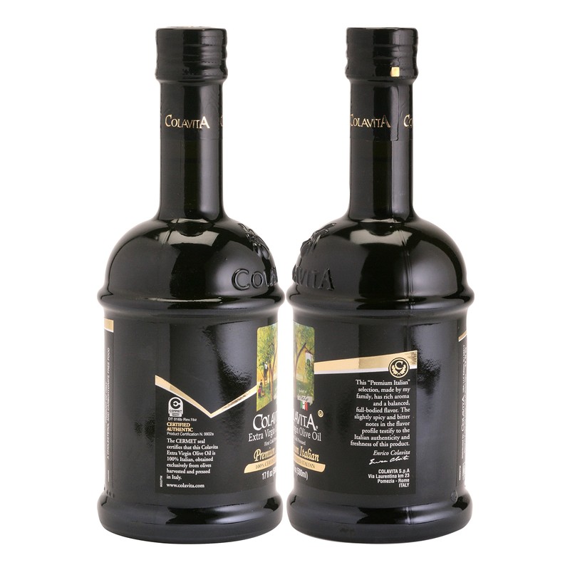 Colavita Premium Italian Extra Virgin Olive Oil, 17 oz (Pack