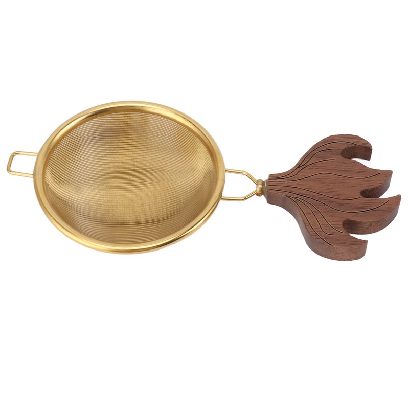 Tea Strainer with Handle Easy To Clean Large Capacity Stainless