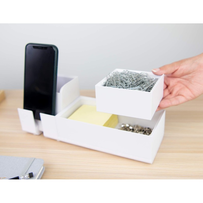 Bostitch Office Konnect Desk Organizer Accessory Tray, Stacks for Desktop