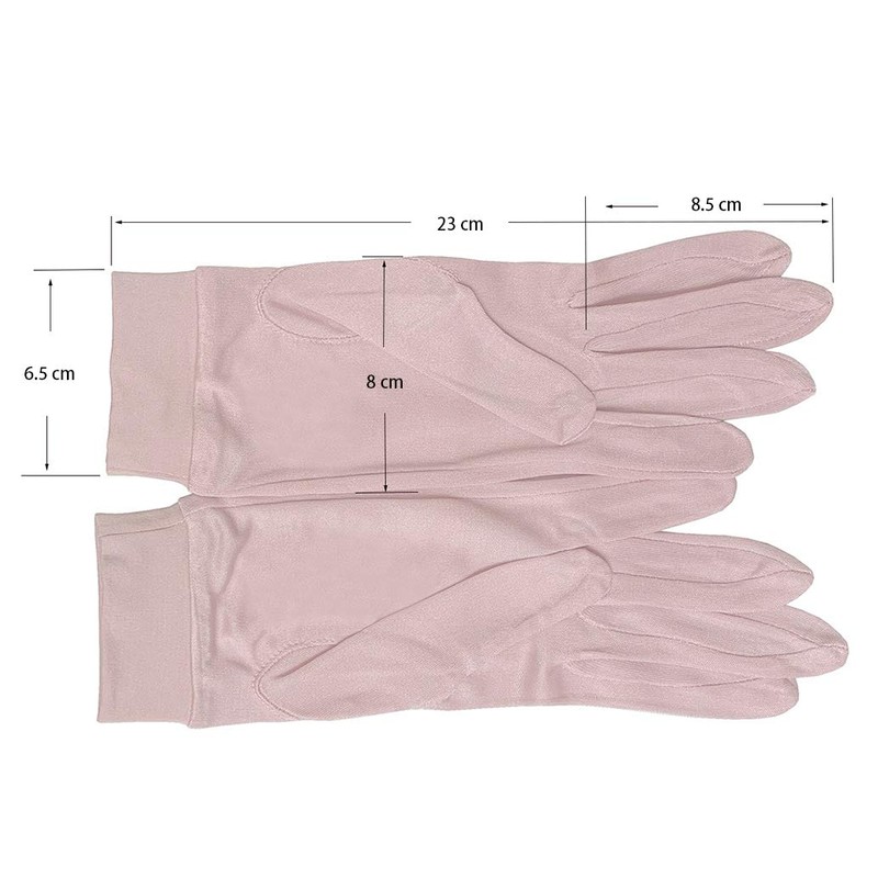 LSHARON 100% Mulberry Silk Gloves Thermal Liner Gloves Inner Ski