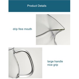 PRIME TEA - Tea Maker, 2-in-1 Teapot and Kettle with Stainless Steel Filter Lid for Loose Tea Tea – Stain-free Borosilicate Glass Teapot (16 Oz / 500 ml / 2 Cups)