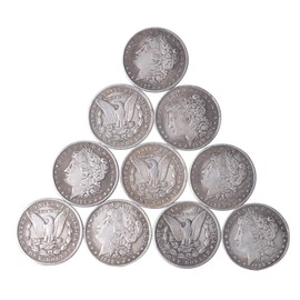 Samcos Magic Coin, Magic Tool, Set of 5, Magicians Exclusive Coin, Diameter 1.5 inches (3.9 cm)