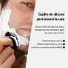 BAYLOVE Cepillo de Limpieza Facial de Silicona, Cepillo Limpiador Facial