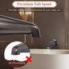 Dreyoo Tub Spout (Universal Fits 1/2" Copper Pipe, 1/2" IPS