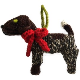 Chilly Dog Pointer Dog Ornament