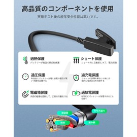 For Garmin (GARMIN) Lily 2 Charger Charging Cable [NOUKAJU] For Garmin Lily2 /Lily/Forerunner 35 735XT 235 230 630 645 645 music 35J / Vivomove HR/Approach S20 Smartwatch Charger Charging Cable Heavy