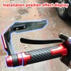 2Pcs Motorcycle Handguards Reliable Protection High Hardness Stylish Hand Shield