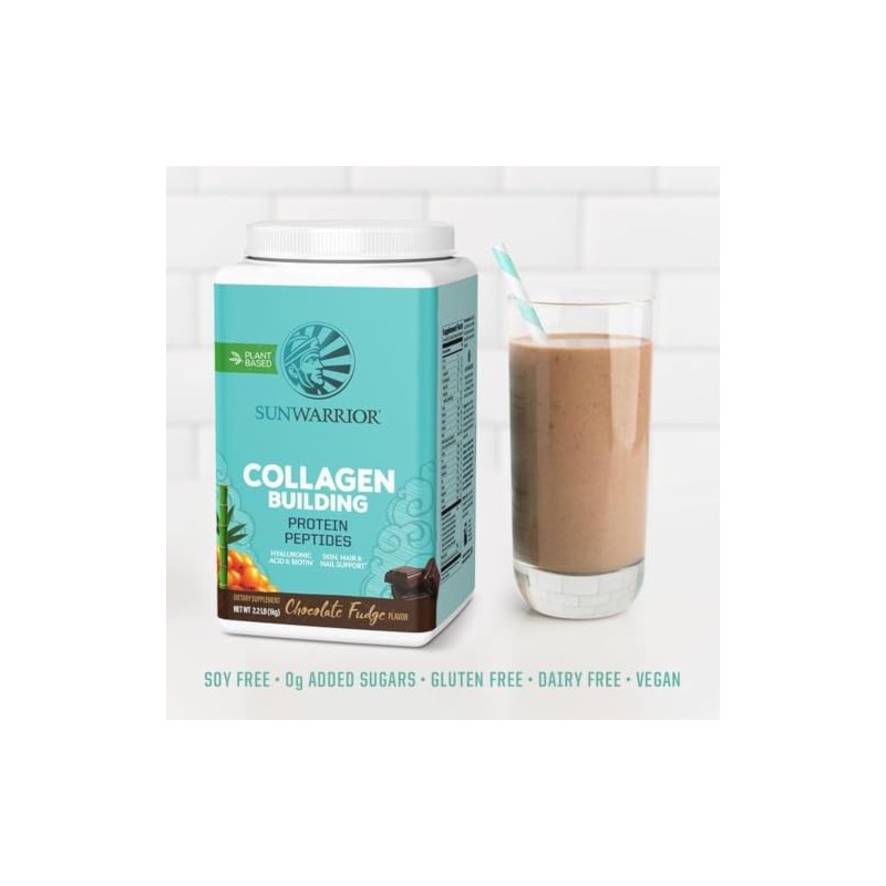Sunwarrior Col?geno Vegano en Polvo para Mujeres. Col?geno