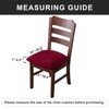 Genina Waterproof Seat Covers for Dining Room Chairs Covers Dining