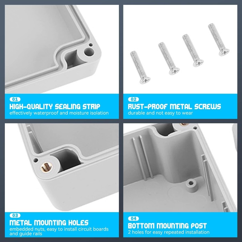 Waterproof Junction Box IP65 - 15 Sizes to Choose From